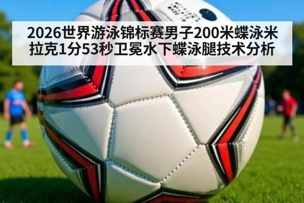 2026世界游泳锦标赛男子200米蝶泳米拉克1分53秒卫冕水下蝶泳腿技术分析